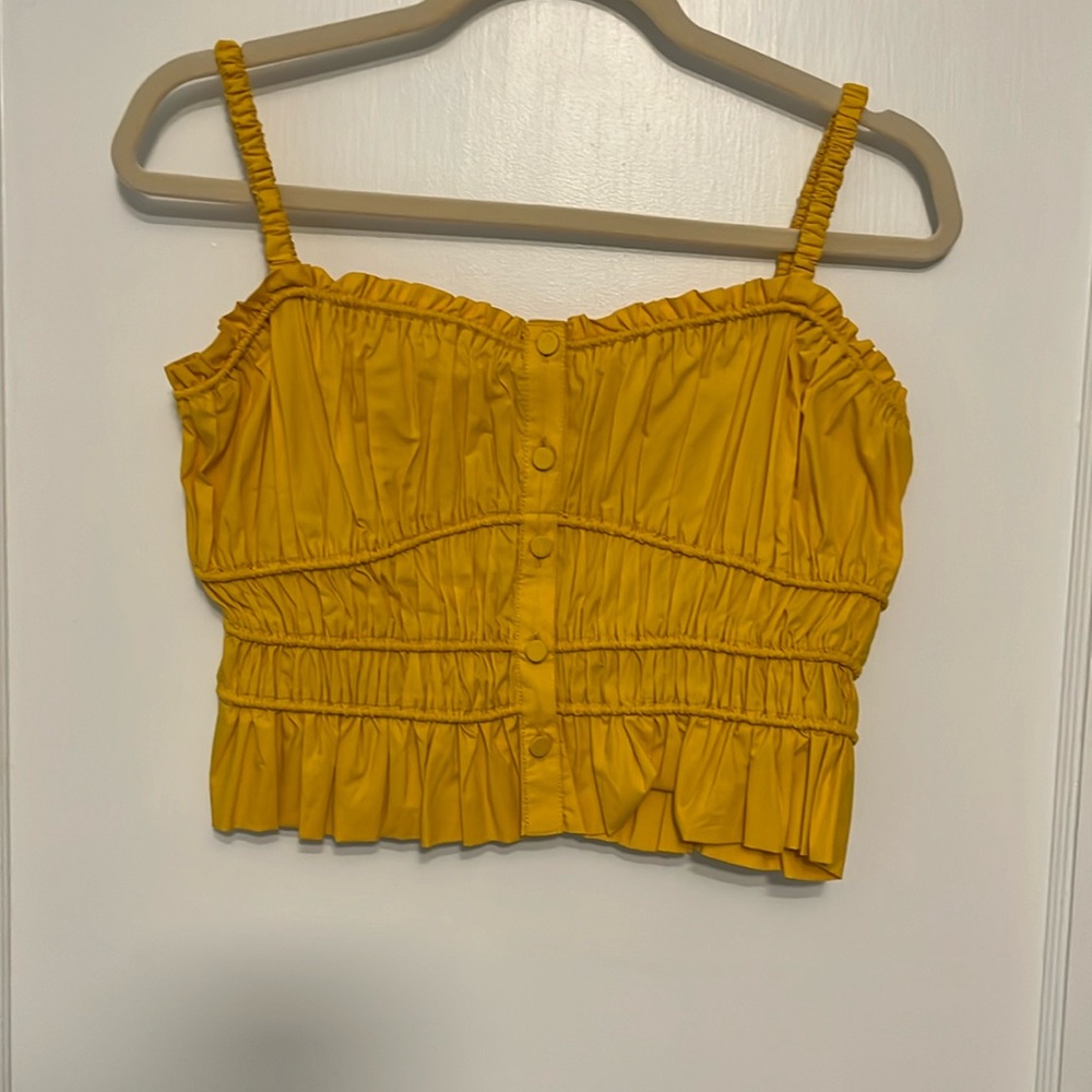 Cotton poplin top